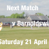 21 Apr 1st XI v Barnoldswick 1st XI