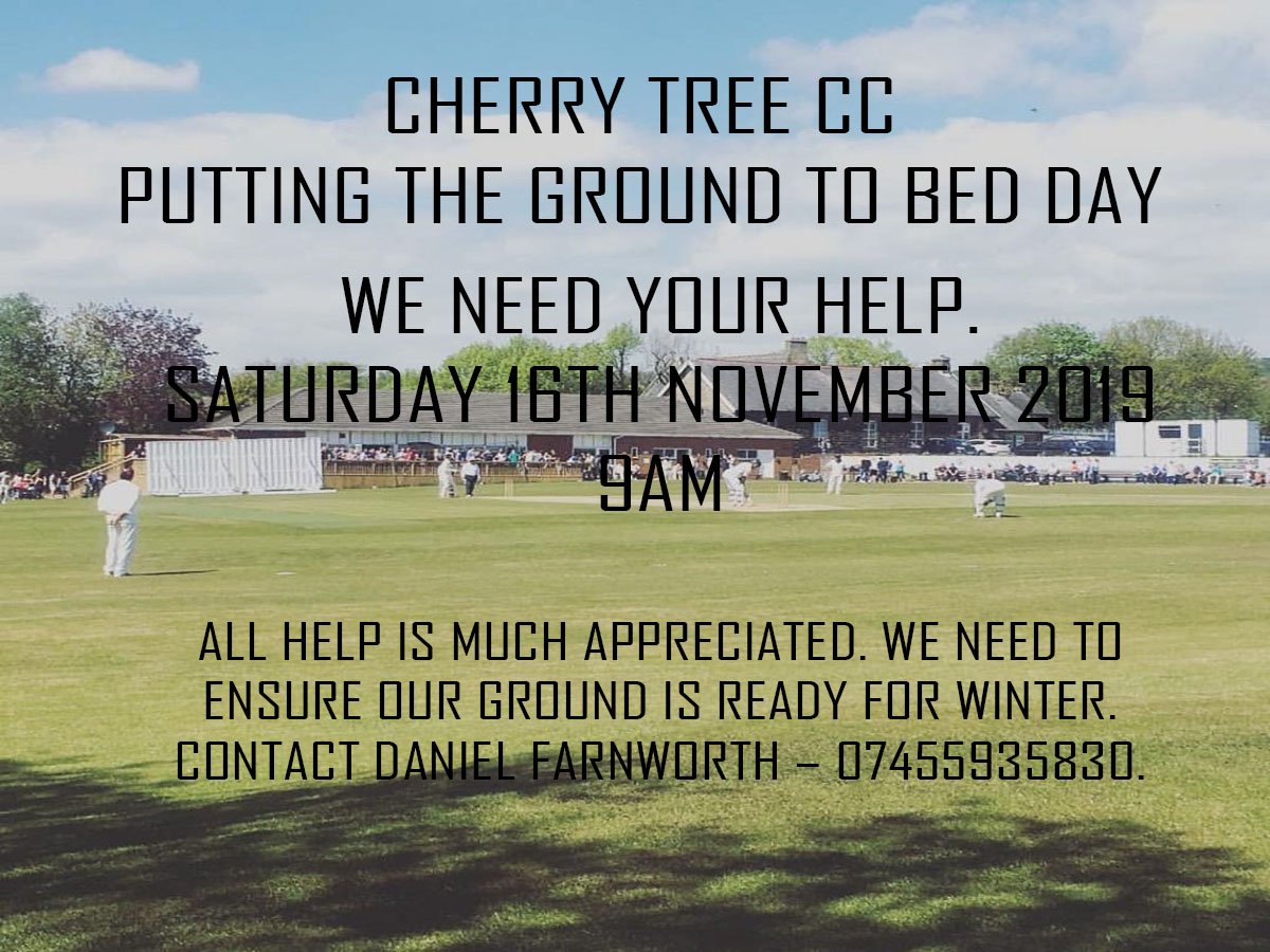 Cherry Tree end of season clean up – Help needed