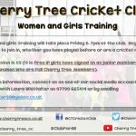 Women’s & girls cricket training – come and join in